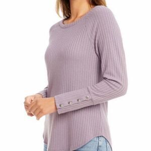 Chaser  waffle knit sweater